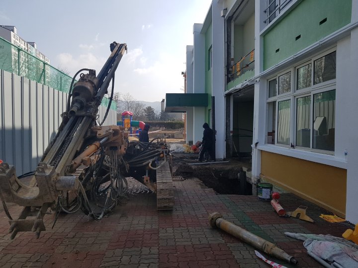 천북초등학교 내진보강공사