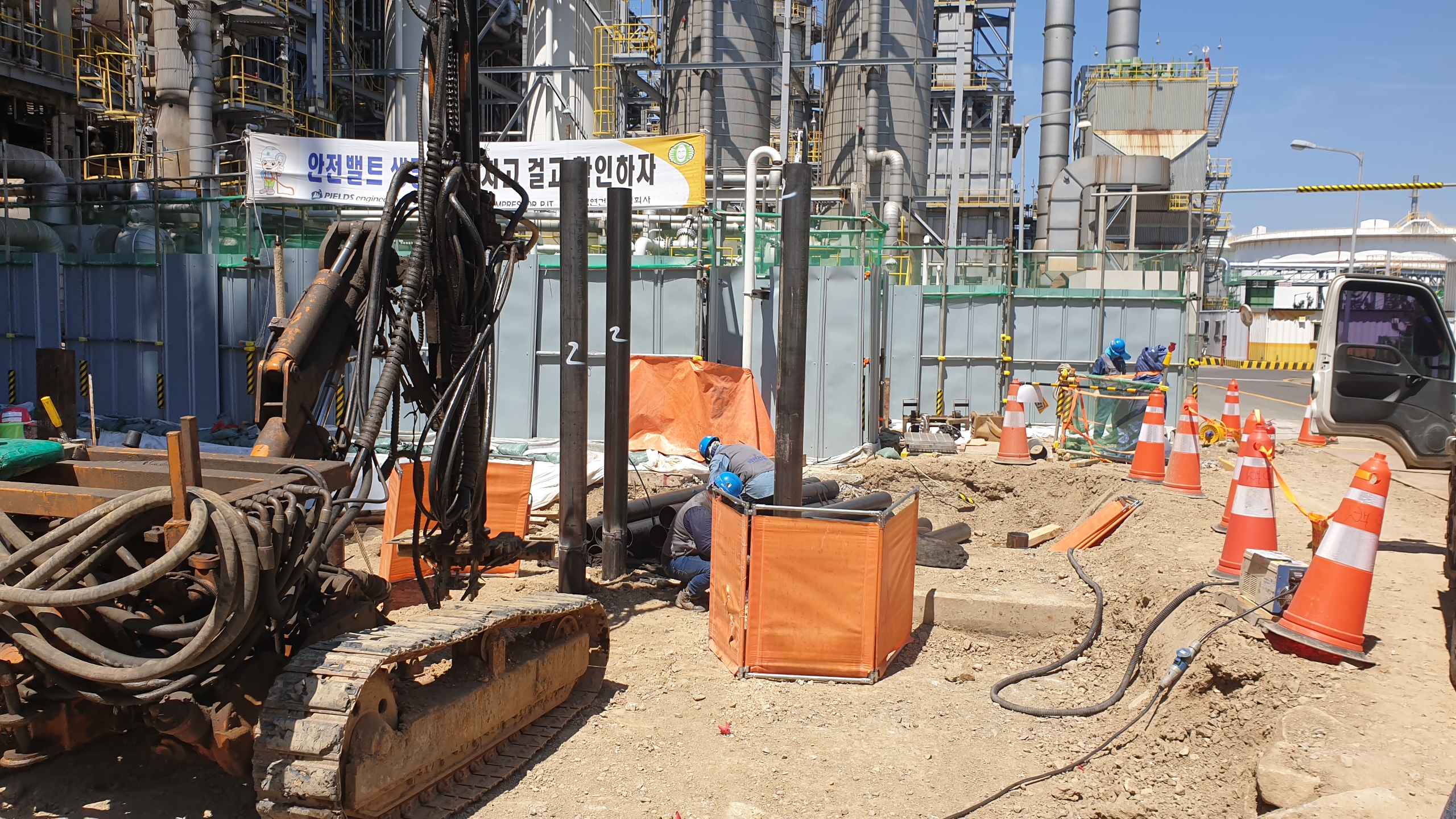 울산 S-OIL #2 ARO H2 Rich Gas Compressor Installation