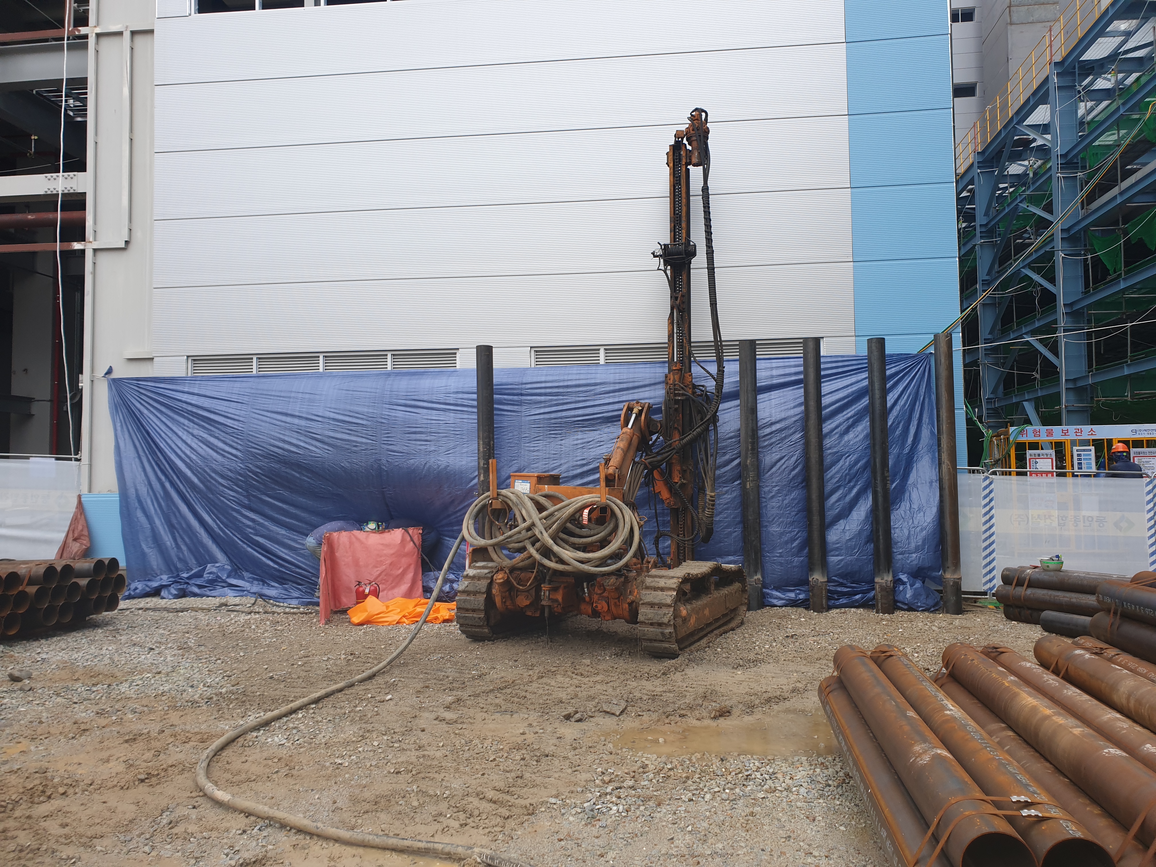 M16 Ph1 Gas Plant 방음벽 설치공사